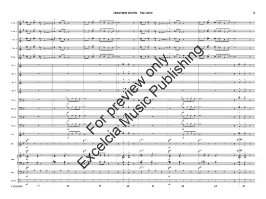 Streetlight Shuffle - Zaremba - Jazz Ensemble - Gr. 3