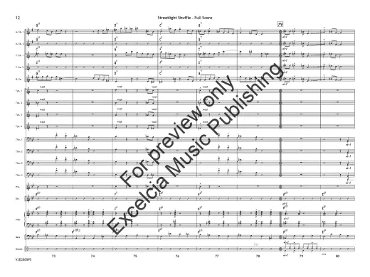 Streetlight Shuffle - Zaremba - Jazz Ensemble - Gr. 3