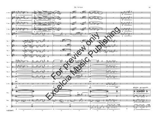EKG: A Measure of Heart - Sciaino - Jazz Ensemble - Gr. 3