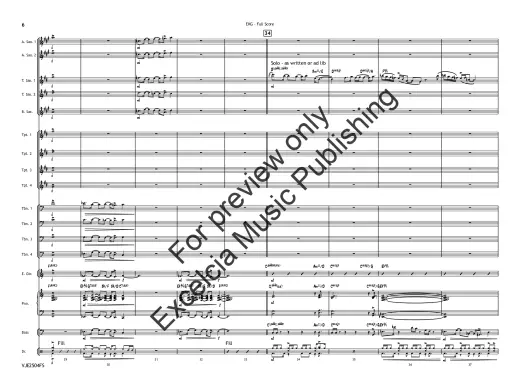 EKG: A Measure of Heart - Sciaino - Jazz Ensemble - Gr. 3
