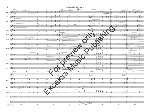 Off the Set! - Artau - Jazz Ensemble - Gr. 3