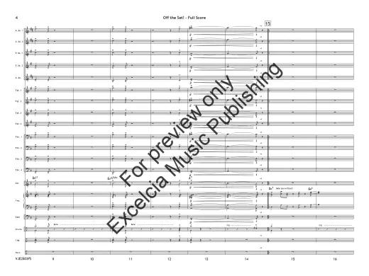 Off the Set! - Artau - Jazz Ensemble - Gr. 3