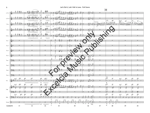 Let\'s Do It, Let\'s Fall In Love - Porter/Arcari - Jazz Ensemble - Gr. 3