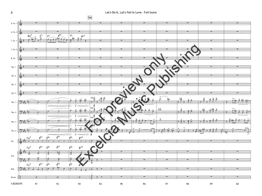 Let\'s Do It, Let\'s Fall In Love - Porter/Arcari - Jazz Ensemble - Gr. 3