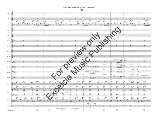 Let\'s Do It, Let\'s Fall In Love - Porter/Arcari - Jazz Ensemble - Gr. 3