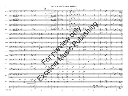 Let\'s Do It, Let\'s Fall In Love - Porter/Arcari - Jazz Ensemble - Gr. 3