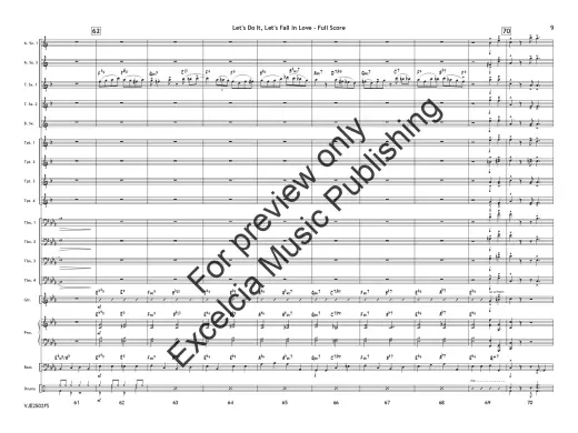 Let\'s Do It, Let\'s Fall In Love - Porter/Arcari - Jazz Ensemble - Gr. 3