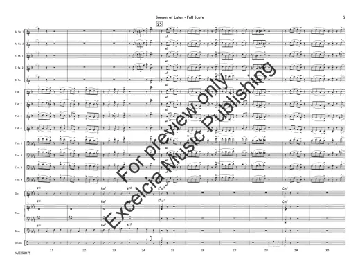 Sooner or Later - Blair - Jazz Ensemble - Gr. 3
