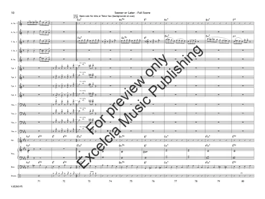 Sooner or Later - Blair - Jazz Ensemble - Gr. 3