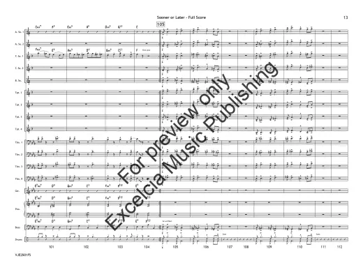 Sooner or Later - Blair - Jazz Ensemble - Gr. 3