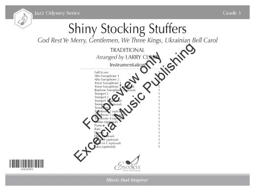 Shiny Stocking Stuffers - Clark - Jazz Ensemble - Gr. 1