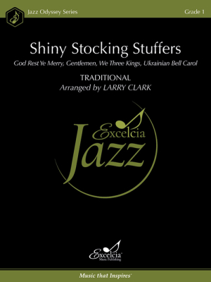 Excelcia Music Publishing - Shiny Stocking Stuffers - Clark - Jazz Ensemble - Gr. 1