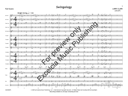 Swingology - Clark - Jazz Ensemble - Gr. 1