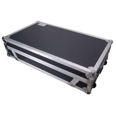 ProX - Flight Style Road Case For Pioneer Opus Quad DJ Controller with 1U Rack Space and Wheels