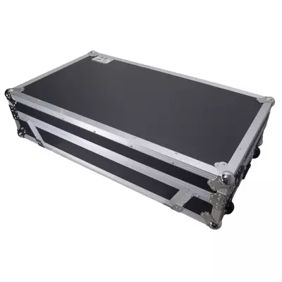 ProX - Flight Style Road Case For Pioneer Opus Quad DJ Controller with 1U Rack Space and Wheels