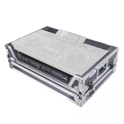 Flight Style Road Case For Pioneer Opus Quad DJ Controller with 1U Rack Space and Wheels