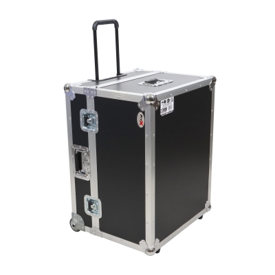 ProX - Flight Console Case for Yamaha DM7 Compact with Pull Handle and Wheels