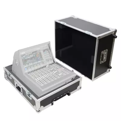 Flight Console Case for Yamaha DM7 Compact with Pull Handle and Wheels