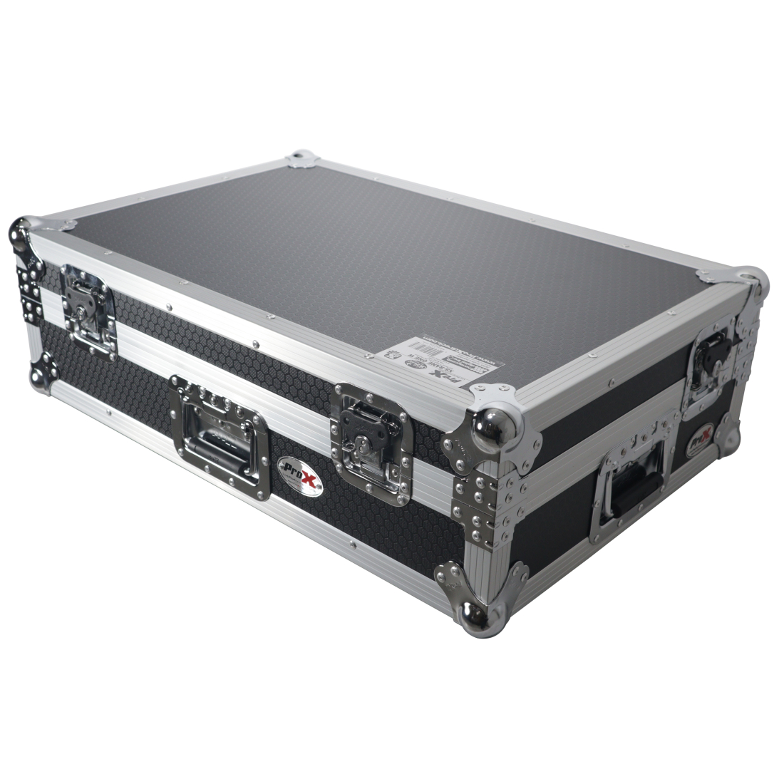 Flight Style Road Case For Pioneer DDJ-FLX10 or DDJ-GRV6 DJ Controller with 1U Rack Space Wheels