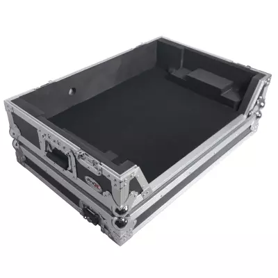 Flight Style Road Case For Pioneer DDJ-FLX10 or DDJ-GRV6 DJ Controller with 1U Rack Space Wheels