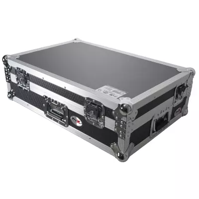 ProX - Flight Style Road Case For Pioneer DDJ-FLX10 or DDJ-GRV6 DJ Controller with 1U Rack Space Wheels