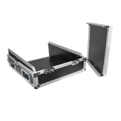Universal 19\'\' Rackmount Mixer up to 13U with Removable Laptop Shelf - Silver