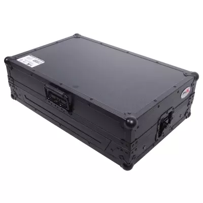 ProX - Flight Case For Pioneer DDJ-REV1 DJ Controller with Laptop Shelf - Black on Black