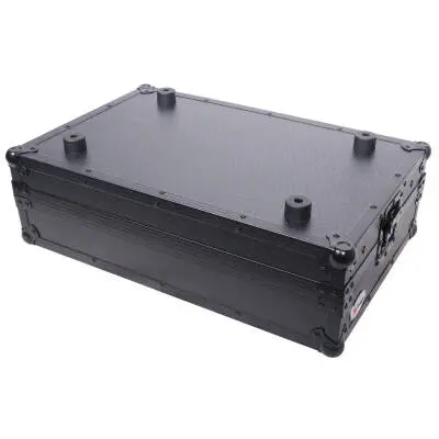 Flight Case For Pioneer DDJ-REV1 DJ Controller with Laptop Shelf - Black on Black