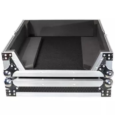 ATA Style Flight Road Case for Pioneer DJM-A9 DJM V10 DJ Mixer - Black on Black