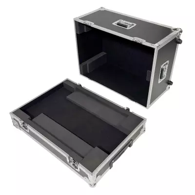 Digital Mixer Console Flight Case for Allen and Heath dLive CTI1500P with Low Profile Wheels and Pull Handle