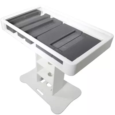 ProX - Control Tower DJ Podium for Pioneer DDJ-REV7 XDJ-XZ FLX10 RANE Four - White