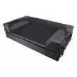 Flight Case for Pioneer DDJ-REV7 DJ Controller with Wheels and 1U Rackspace - Black on Black