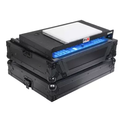 Flight Case For Pioneer AlphaTheta OMNIS-DUO DJ Controller in - Black on Black