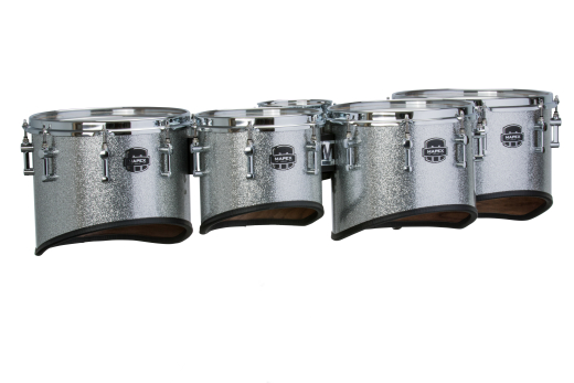 Mapex Marching - Quantum Mark II Series Multi Tom Set (6,10, 12, 13, 14) Cali Cut - Crystal Sparkle
