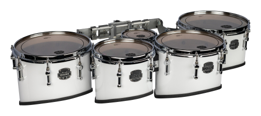 Mapex Marching - Quantum Mark II Series Multi Tom Set (6,10, 12, 13, 14) Cali Cut - Snow White