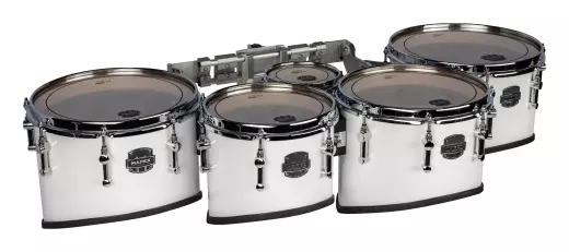 Mapex Marching - Quantum Mark II Series Multi Tom Set (6,10, 12, 13, 14) Cali Cut - Snow White