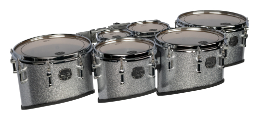 Mapex Marching - Quantum Mark II Series Multi Tom Set (6, 8, 10, 12, 13, 14) Cali Cut - Crystal Sparkle