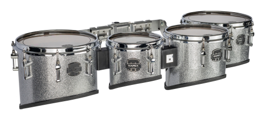 Mapex Marching - Quantum Mark II Series Multi Tom Set (8, 10, 12, 13) Cali Cut - Crystal Sparkle