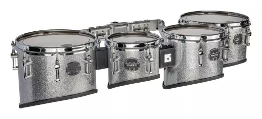 Mapex Marching - Quantum Mark II Series Multi Tom Set (8, 10, 12, 13) Cali Cut - Crystal Sparkle