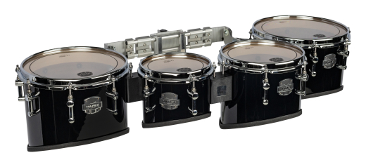 Mapex Marching - Quantum Mark II Series Multi Tom Set (8, 10, 12, 13) Cali Cut - Dark Black