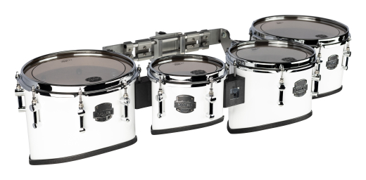 Mapex Marching - Quantum Mark II Series Multi Tom Set (8, 10, 12, 13) Cali Cut - Snow White