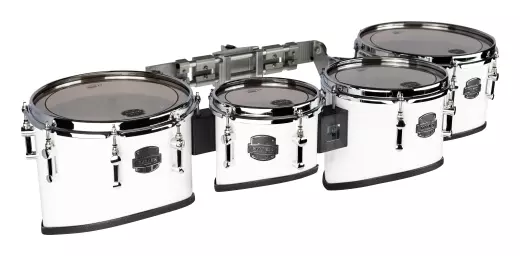 Mapex Marching - Quantum Mark II Series Multi Tom Set (8, 10, 12, 13) Cali Cut - Snow White