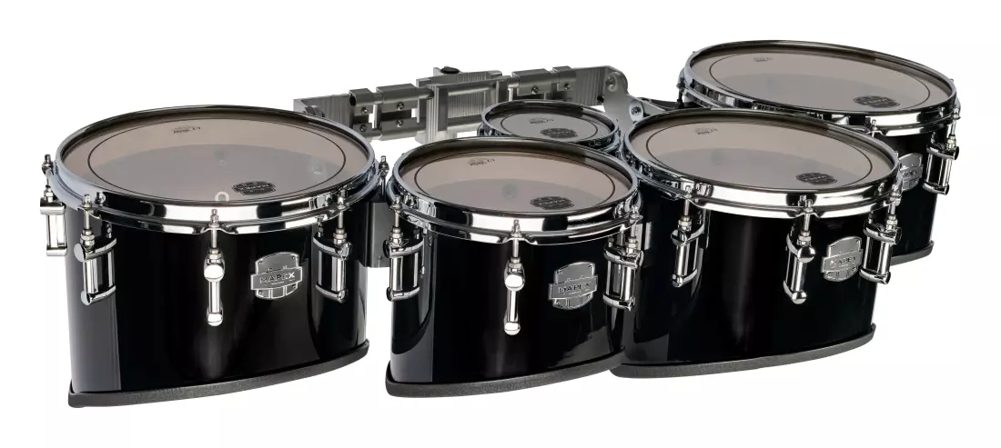 Quantum Mark II Series Multi Tom Set (6,10, 12, 13, 14) Cali Cut - Dark Black