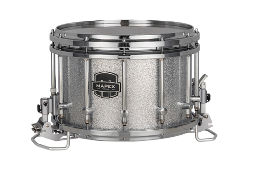 Mapex Marching - Quantum Mark II Series 14x10 Marching Snare Drum - Crystal Sparkle