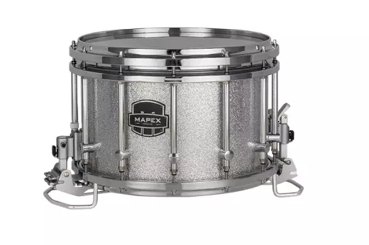 Mapex Marching - Quantum Mark II Series 14x10 Marching Snare Drum - Crystal Sparkle