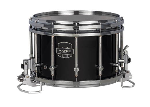 Mapex Marching - Quantum Mark II Series 14x10 Marching Snare Drum - Dark Black