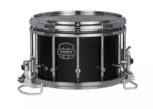Mapex Marching - Quantum Mark II Series 14x10 Marching Snare Drum - Dark Black