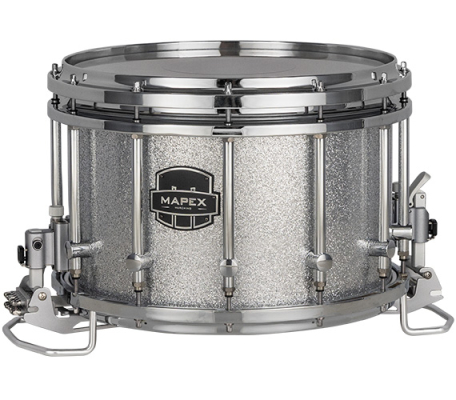 Mapex Marching - Quantum Mark II Series 14x10 HT Marching Snare Drum - Crystal Sparkle