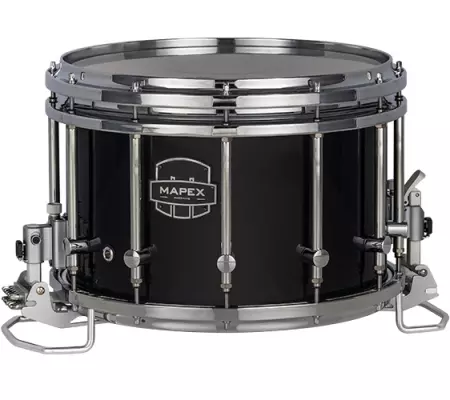 Mapex Marching - Quantum Mark II Series 14x10 HT Marching Snare Drum - Dark Black