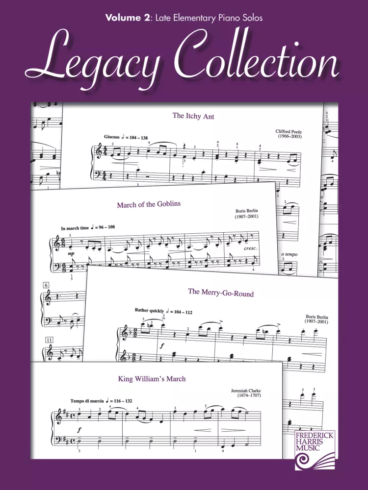 Legacy Collection Volume 2: Late Elementary Piano Solos - Book